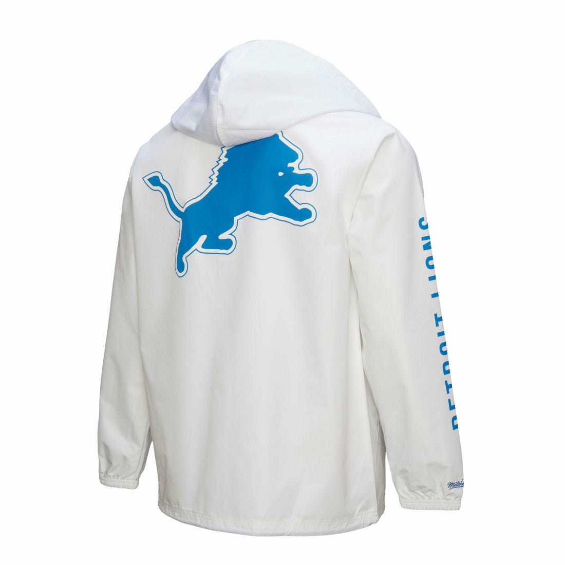 Vintage Logo Coaches Full-Snap Hoodie Jacket - Detroit Lions