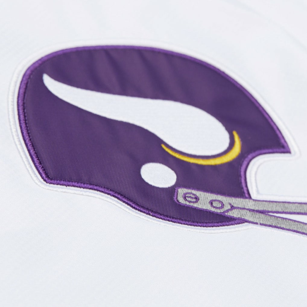 Vintage Logo Coaches Full-Snap Hoodie Jacket - Minnesota Vikings