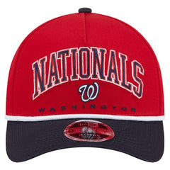 MLB Washington Nationals New Era Arch 9FORTY A-Frame M-Crown Adjustable Hat