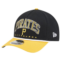 MLB Pittsburgh Pirates New Era Arch 9FORTY A-Frame M-Crown Adjustable Hat