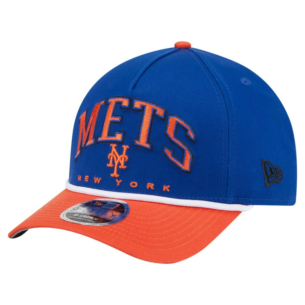 MLB New York Mets New Era Arch 9FORTY A-Frame M-Crown Adjustable Hat