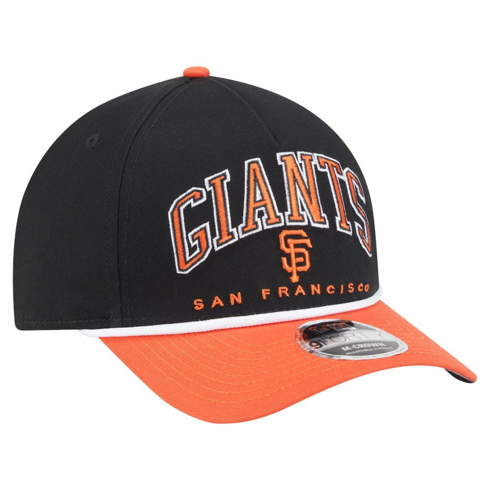 MLB San Francisco Giants New Era Arch 9FORTY A-Frame M-Crown Adjustable Hat