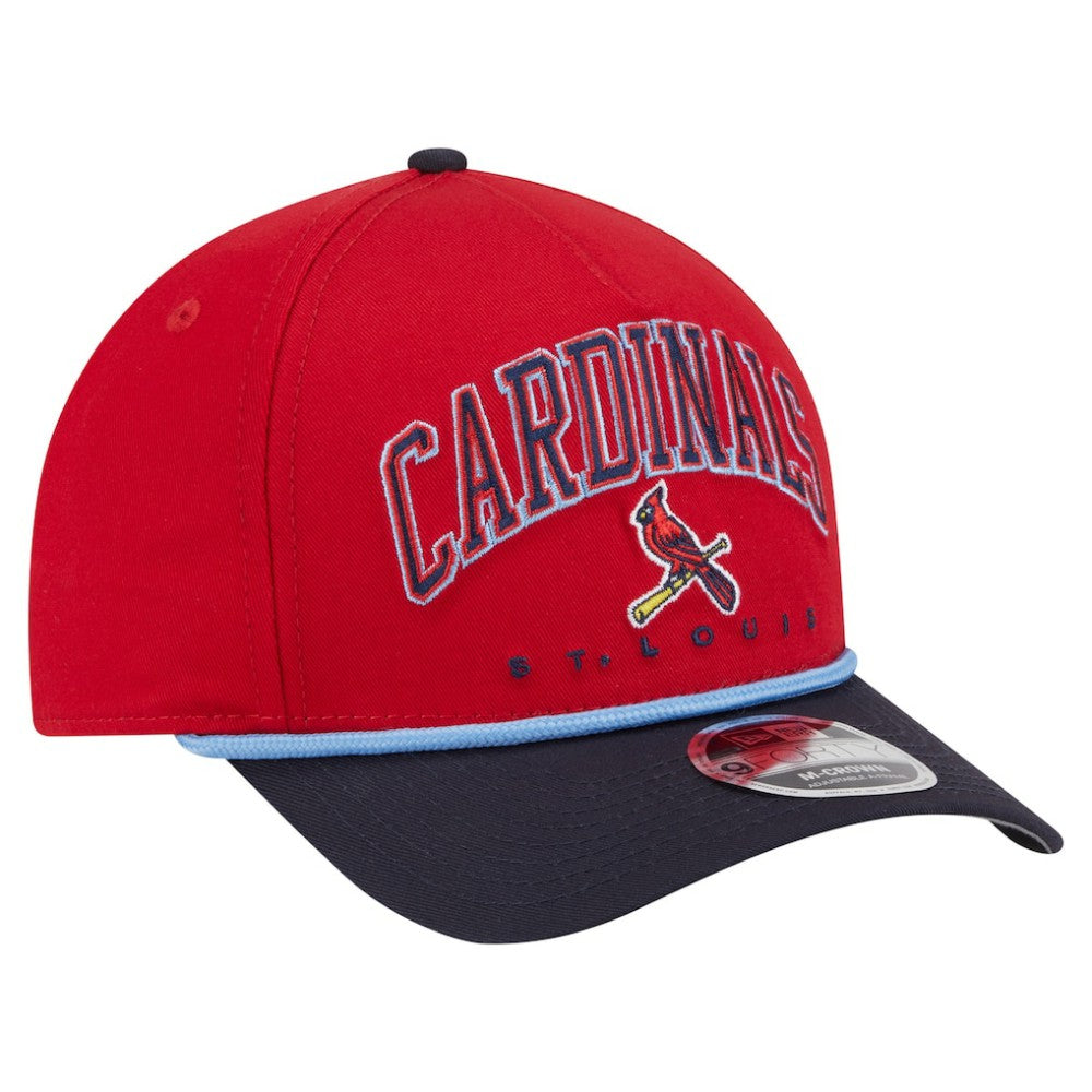 MLB St. Louis Cardinals New Era Arch 9FORTY A-Frame M-Crown Adjustable Hat