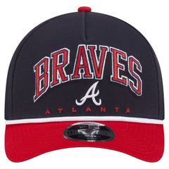 MLB Atlanta Braves New Era Arch 9FORTY A-Frame M-Crown Adjustable Hat