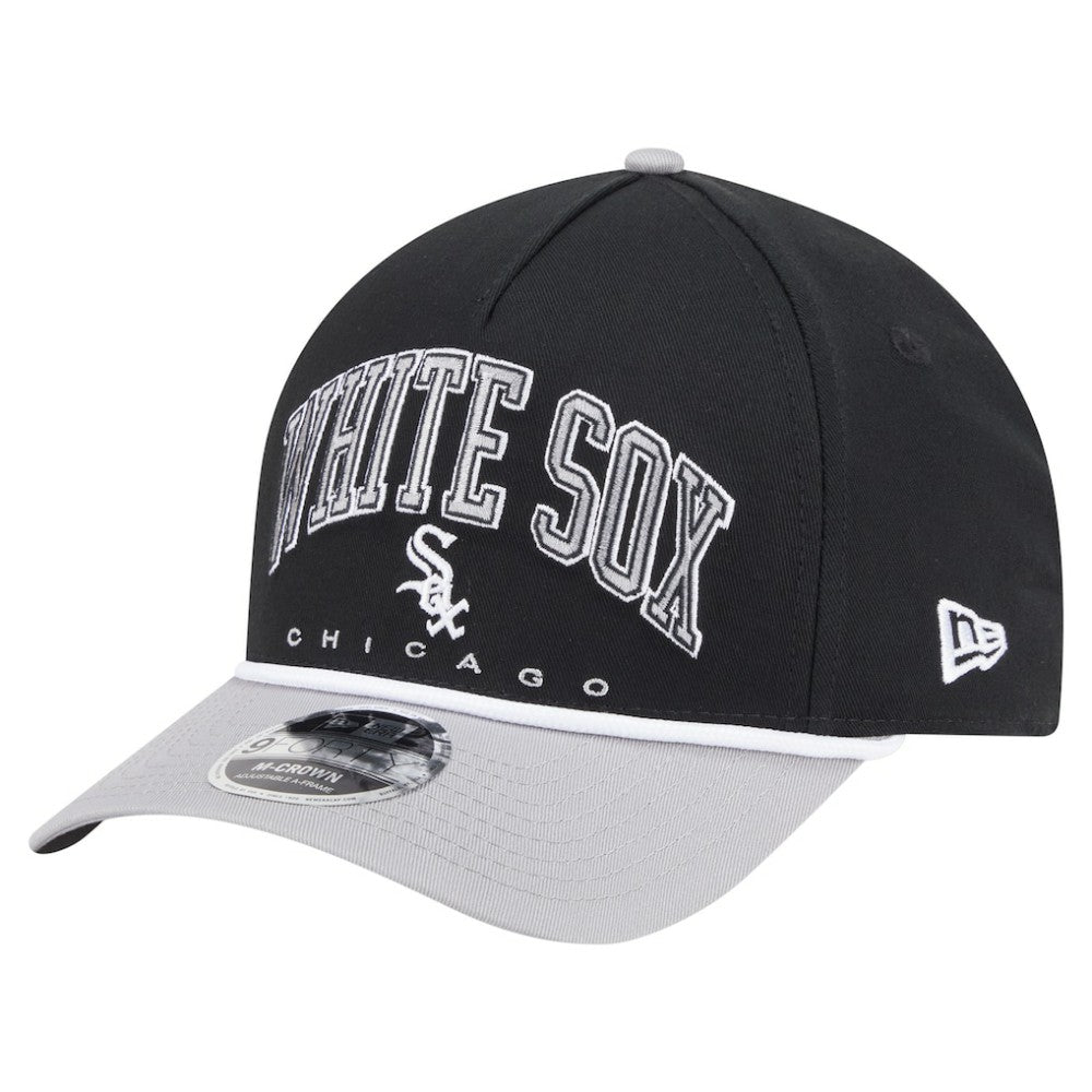 MLB Chicago White Sox New Era Arch 9FORTY A-Frame M-Crown Adjustable Hat