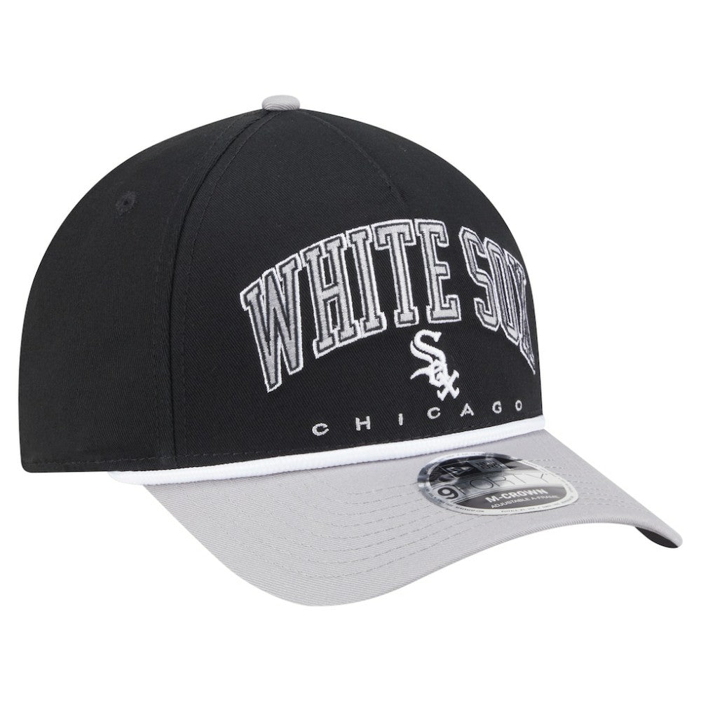 MLB Chicago White Sox New Era Arch 9FORTY A-Frame M-Crown Adjustable Hat