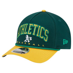 MLB Athletics New Era Arch 9FORTY A-Frame M-Crown Adjustable Hat
