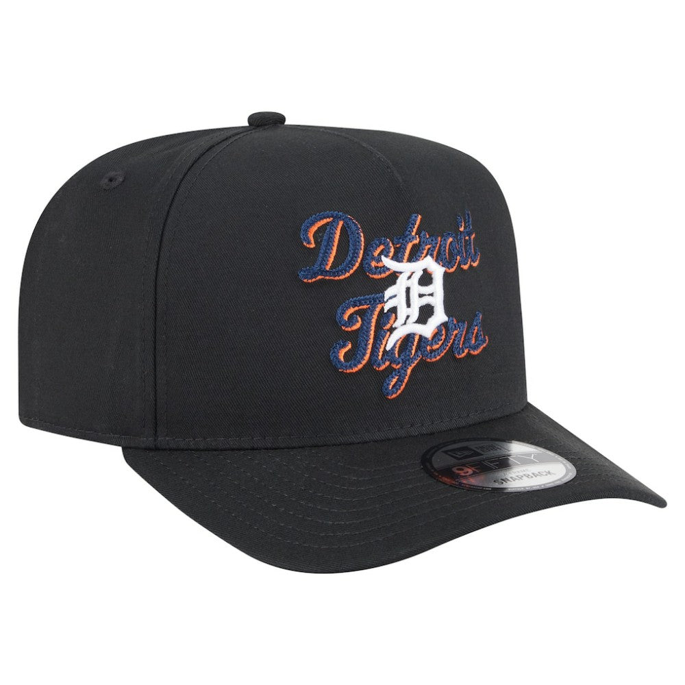 MLB Detroit Tigers New Era Chainstitch 9FIFTY A-Frame Snapback Hat