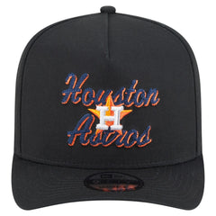 MLB Houston Astros New Era Chainstitch 9FIFTY A-Frame Snapback Hat