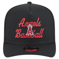 MLB Los Angeles Angels New Era Chainstitch 9FIFTY A-Frame Snapback Hat