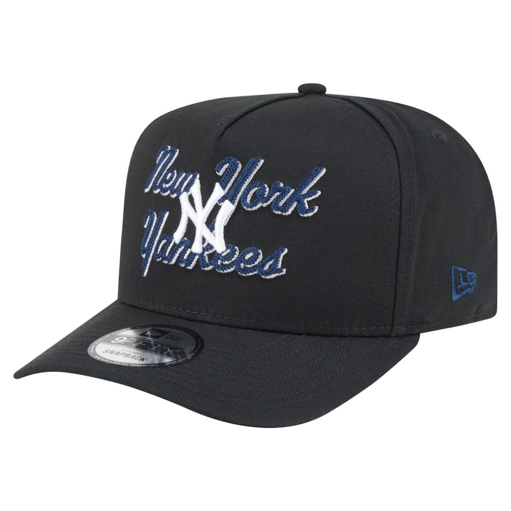 MLB New York Yankees New Era Chainstitch 9FIFTY A-Frame Snapback Hat