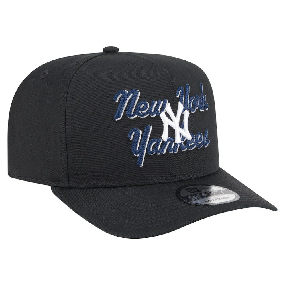 MLB New York Yankees New Era Chainstitch 9FIFTY A-Frame Snapback Hat