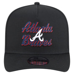 MLB Atlanta Braves New Era Chainstitch 9FIFTY A-Frame Snapback Hat