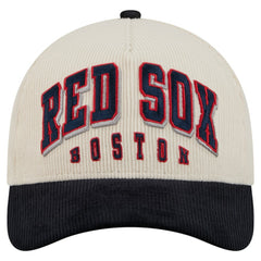 MLB Boston Red Sox New Era Sided Corduroy 9FORTY A-Frame Adjustable Hat