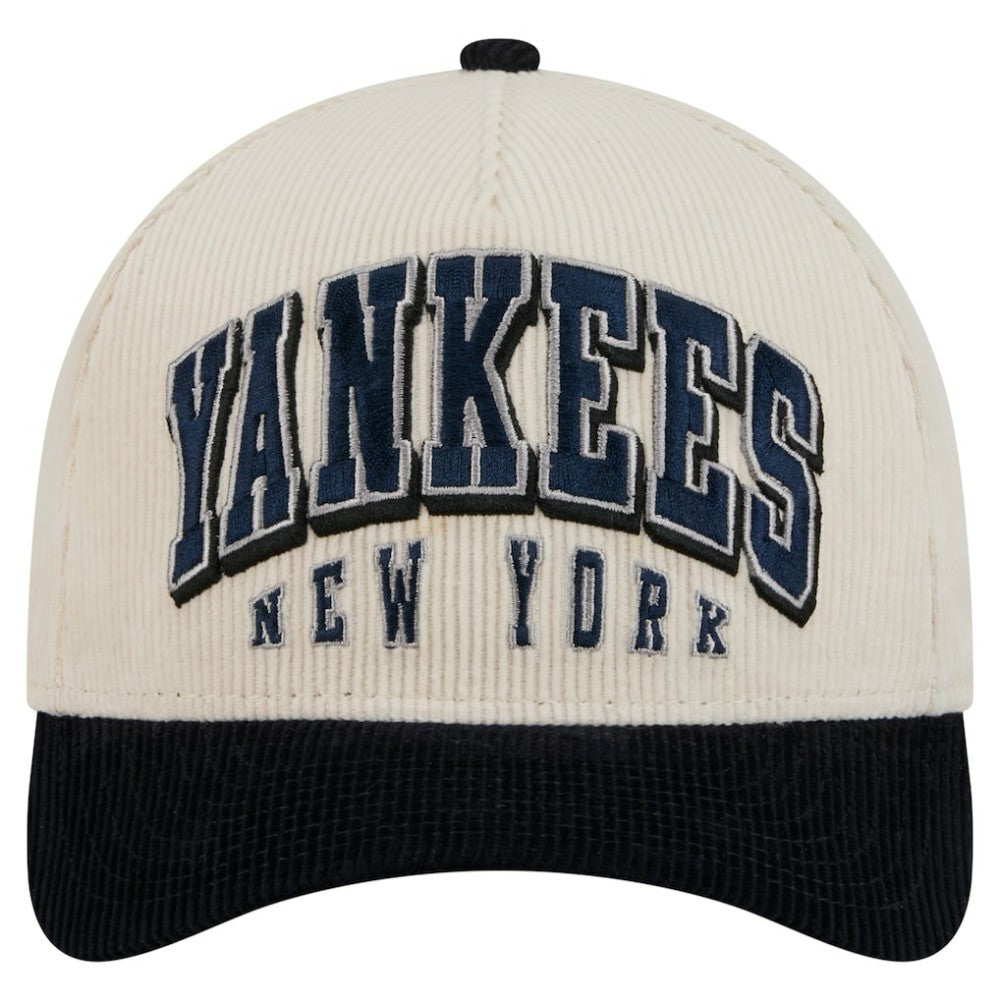 MLB New York Yankees New Era Sided Corduroy 9FORTY A-Frame Adjustable Hat
