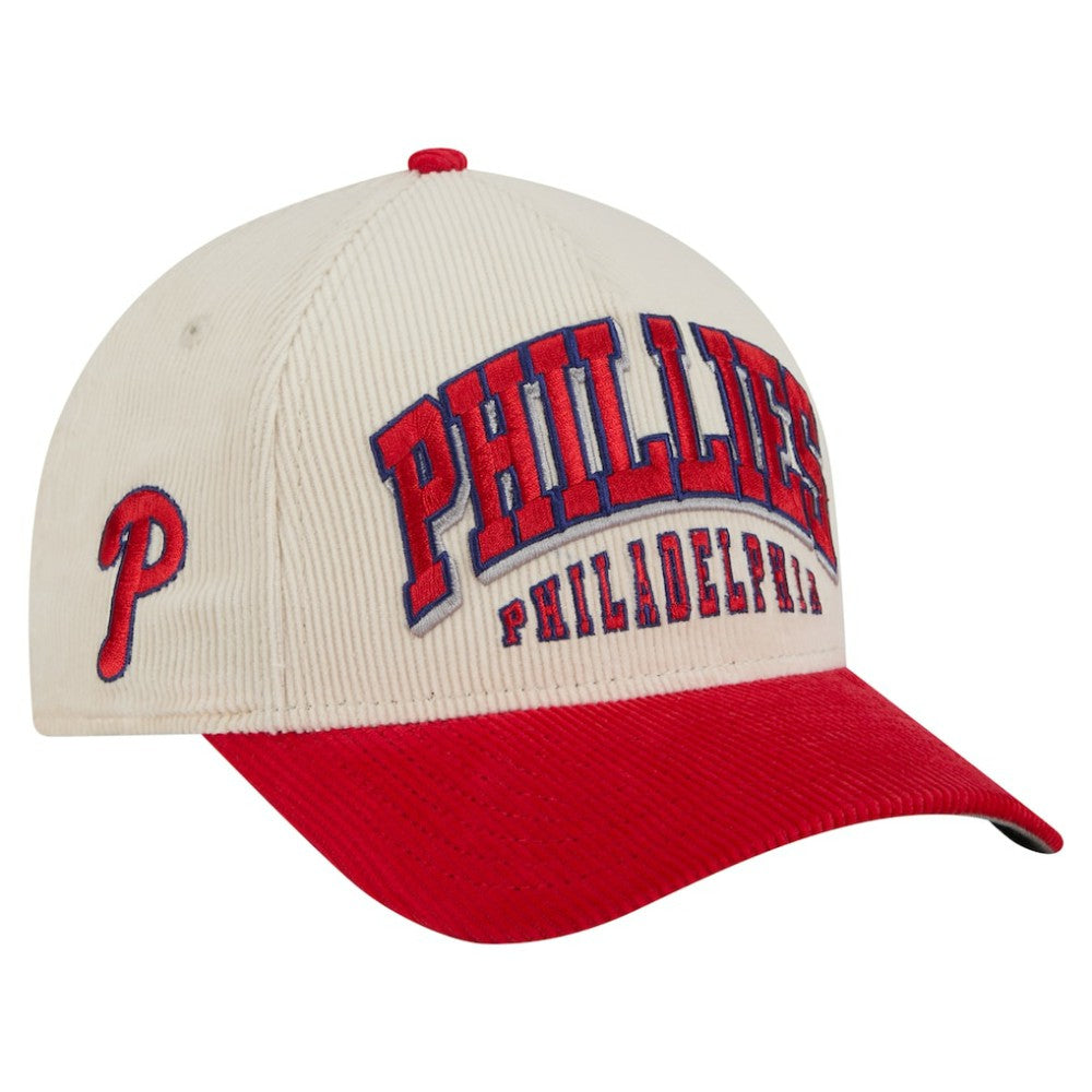 MLB Philadelphia Phillies New Era Sided Corduroy 9FORTY A-Frame Adjustable Hat