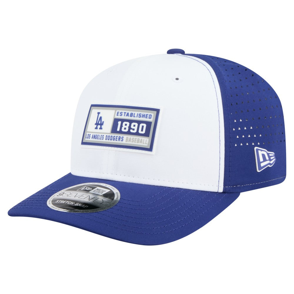 MLB Los Angeles Dodgers New Era Established Patch 9SEVENTY Adjustable Hat