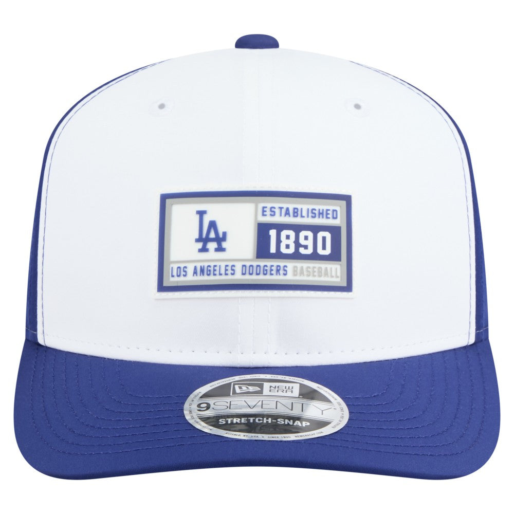MLB Los Angeles Dodgers New Era Established Patch 9SEVENTY Adjustable Hat