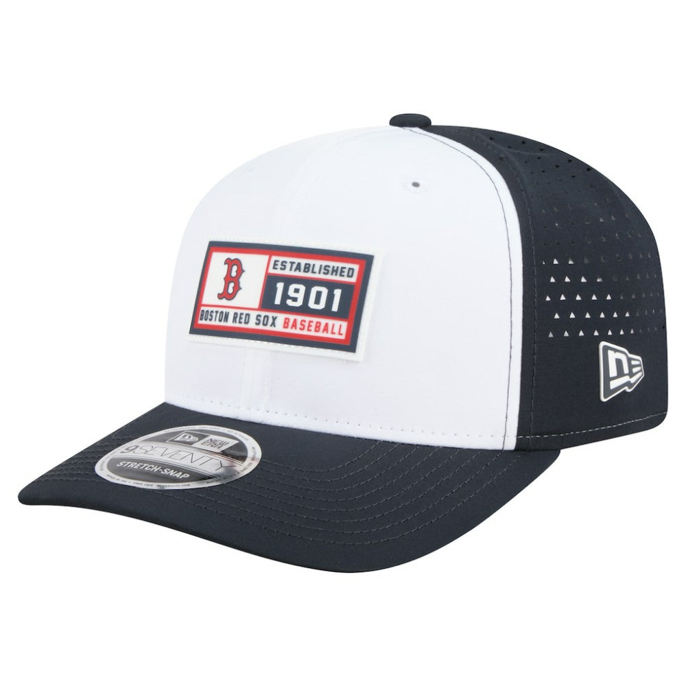 MLB Boston Red Sox New Era Established Patch 9SEVENTY Adjustable Hat