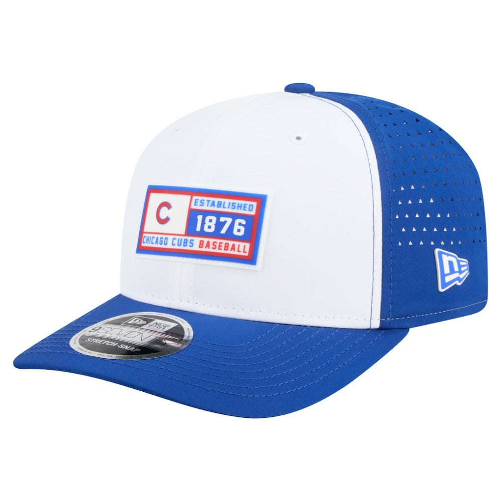 MLB Chicago Cubs New Era Established Patch 9SEVENTY Adjustable Hat