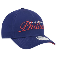 MLB Philadelphia Phillies New Era Women's Metallic A-Frame 9FORTY Adjustable Hat