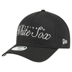 MLB Chicago White Sox New Era Women's Metallic A-Frame 9FORTY Adjustable Hat