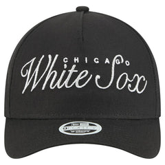 MLB Chicago White Sox New Era Women's Metallic A-Frame 9FORTY Adjustable Hat