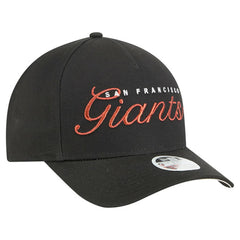 MLB San Francisco Giants New Era Women's Metallic A-Frame 9FORTY Adjustable Hat