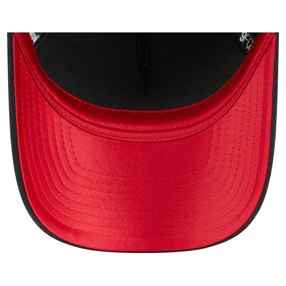 MLB Atlanta Braves New Era Women's Metallic A-Frame 9FORTY Adjustable Hat
