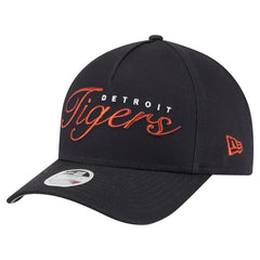 MLB Detroit Tigers New Era Women's Metallic A-Frame 9FORTY Adjustable Hat
