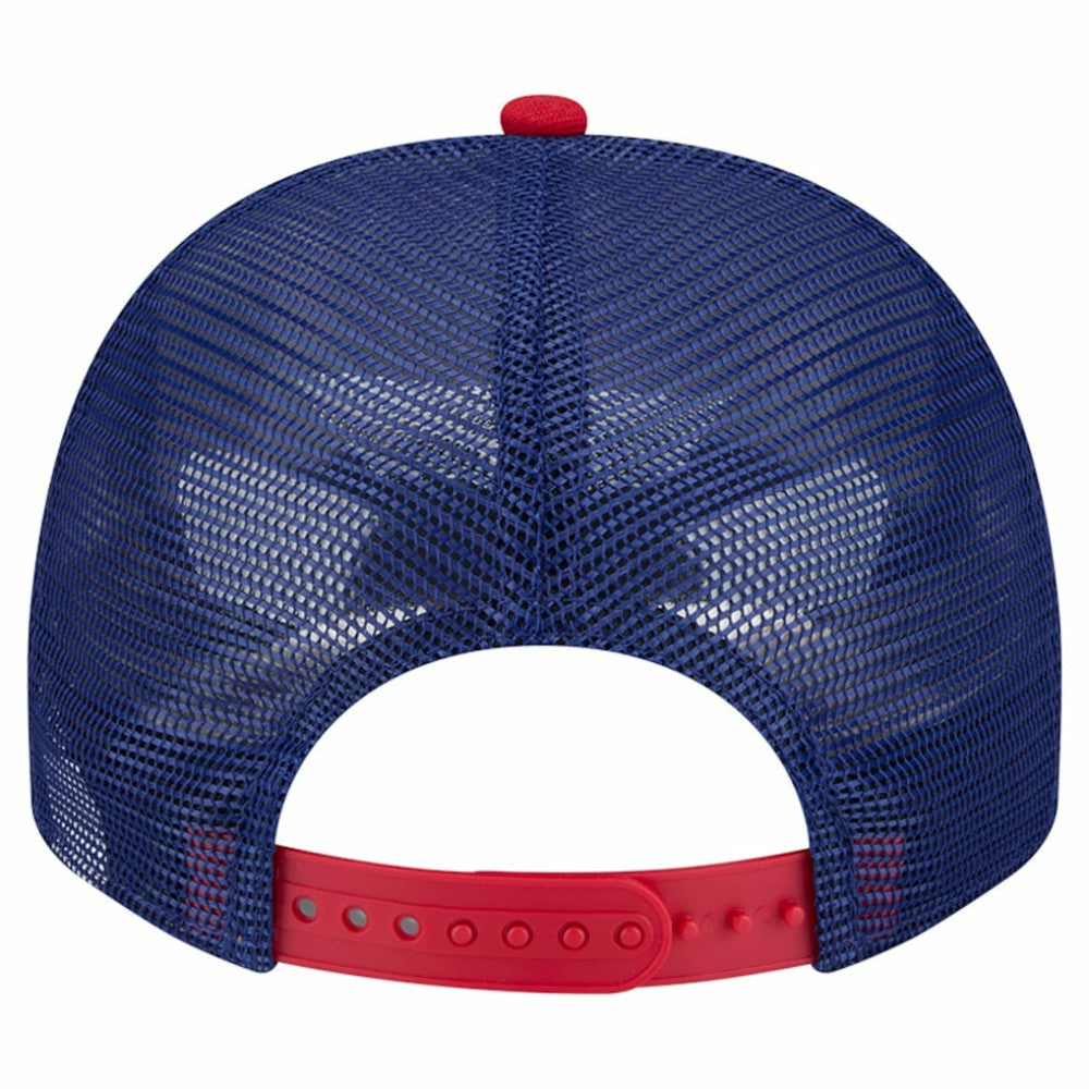 MLB Texas Rangers New Era Banner A-Frame 9FIFTY Trucker Snapback Hat