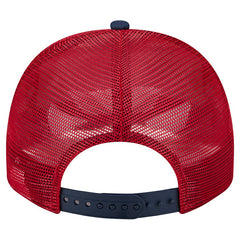 MLB Los Angeles Angels New Era Banner A-Frame 9FIFTY Trucker Snapback Hat