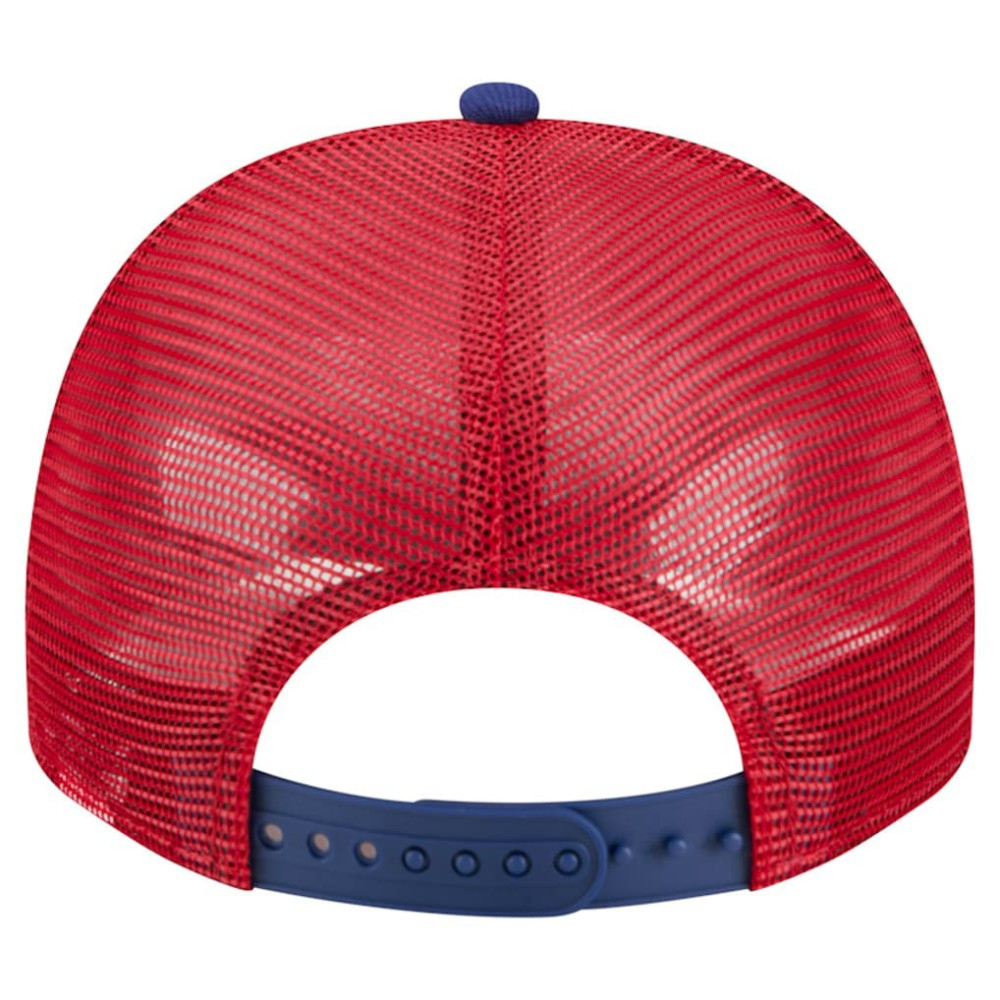 MLB Philadelphia Phillies New Era Banner A-Frame 9FIFTY Trucker Snapback Hat