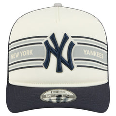 MLB New York Yankees New Era Banner A-Frame 9FIFTY Trucker Snapback Hat