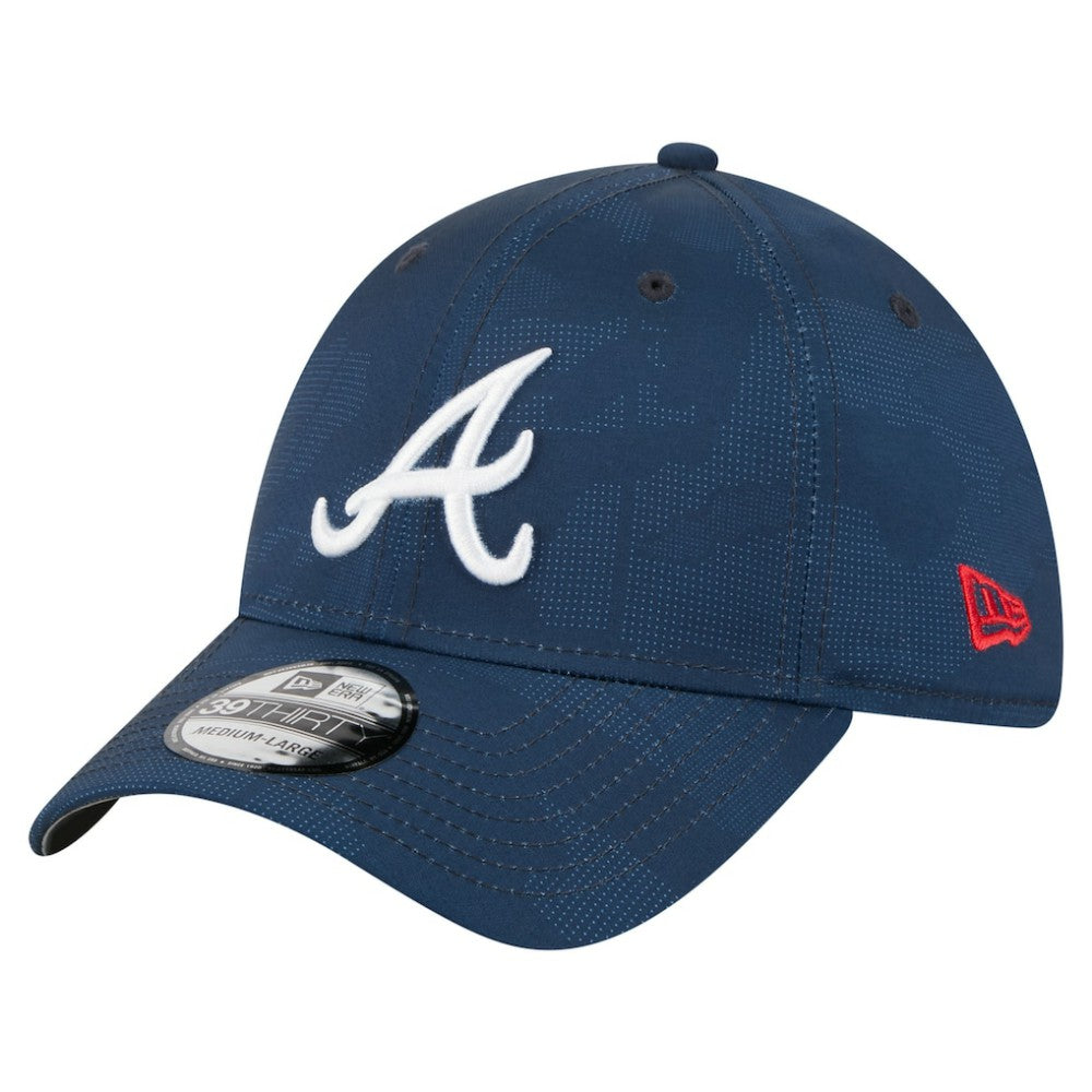 MLB Atlanta Braves New Era Tonal Camo 39THIRTY Flex Hat