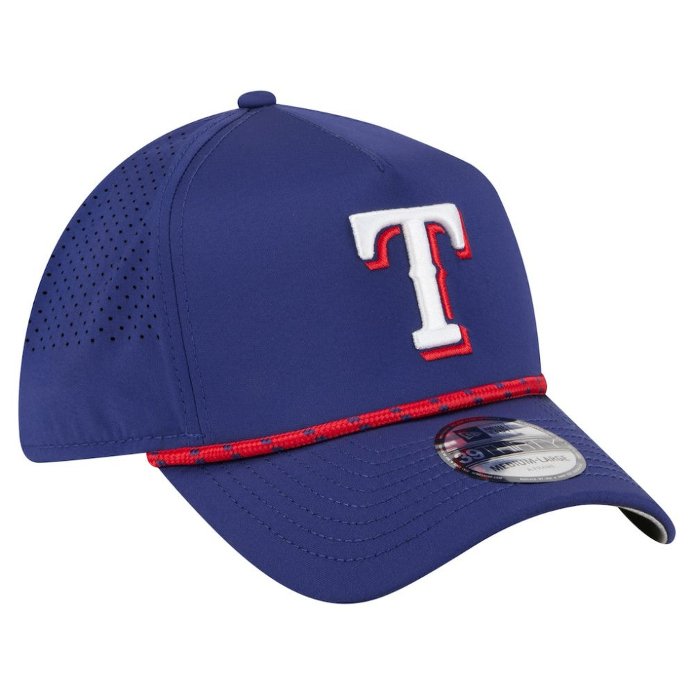 MLB Texas Rangers New Era 39THIRTY A-Frame Perforated Flex Hat