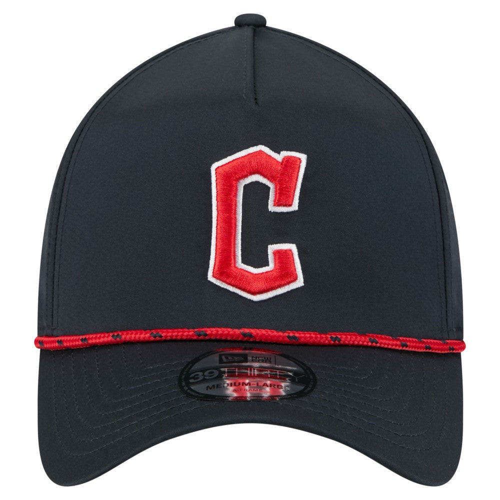 MLB Cleveland Guardians New Era 39THIRTY A-Frame Perforated Flex Hat