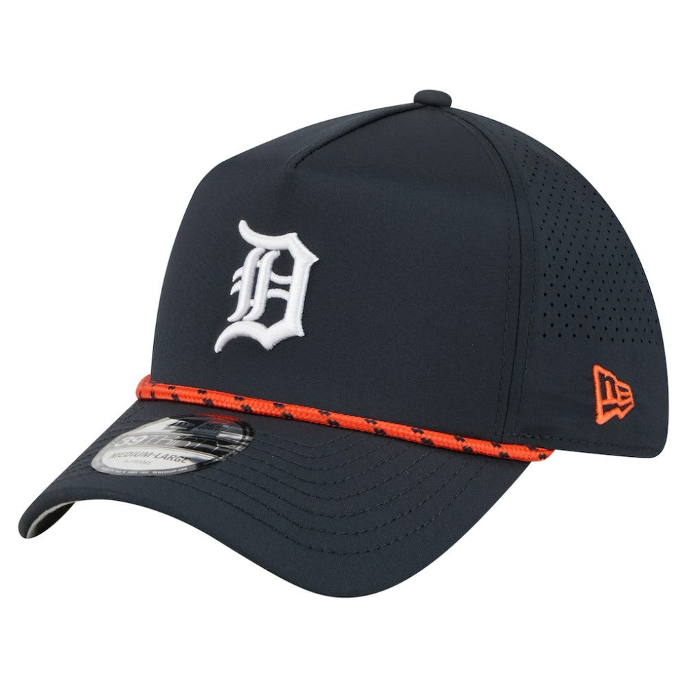MLB Detroit Tigers New Era 39THIRTY A-Frame Perforated Flex Hat