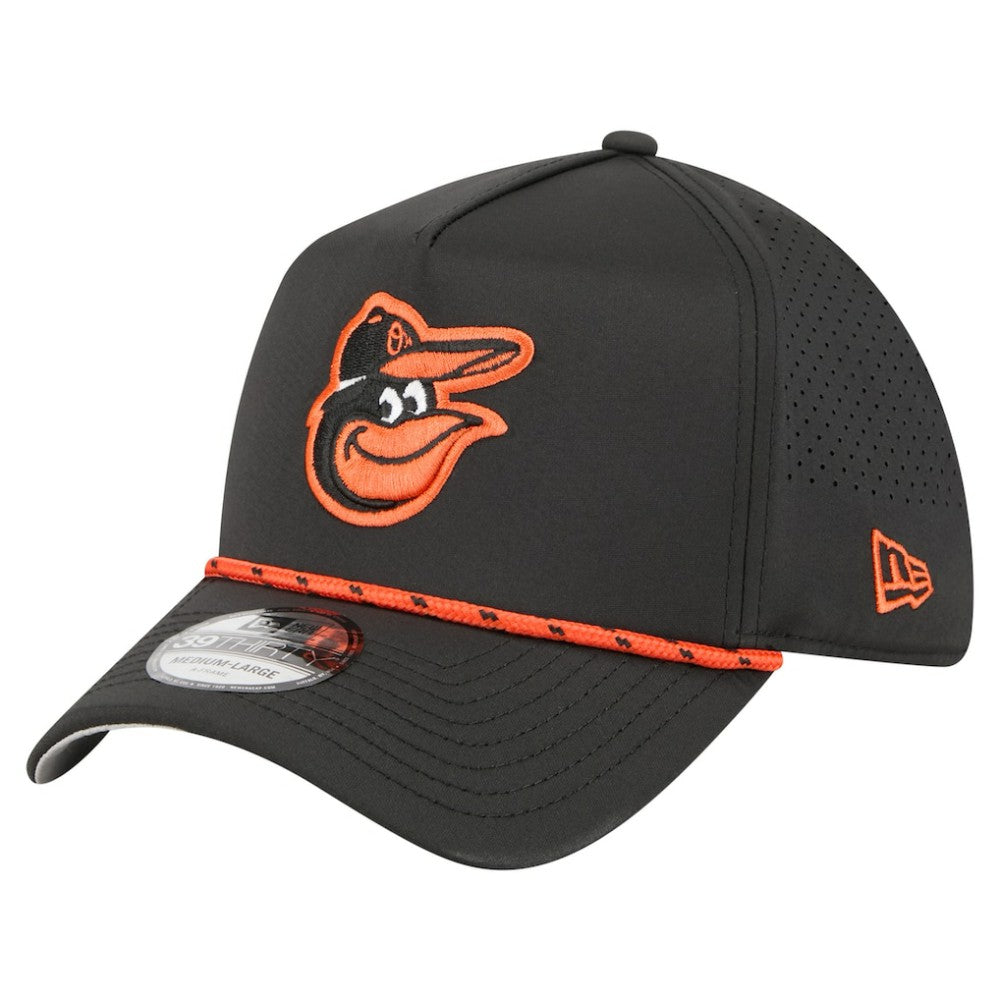MLB Baltimore Orioles New Era 39THIRTY A-Frame Perforated Flex Hat