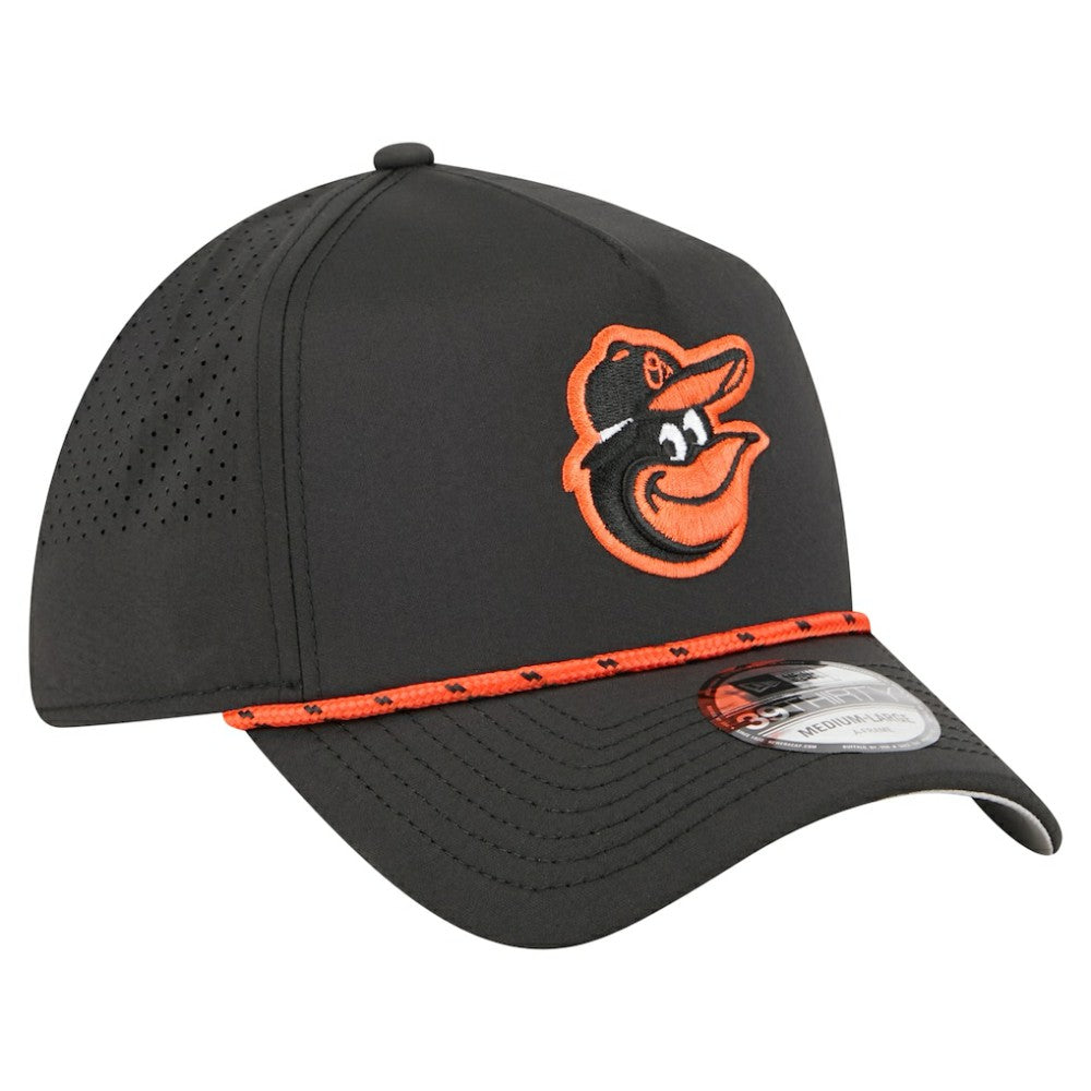 MLB Baltimore Orioles New Era 39THIRTY A-Frame Perforated Flex Hat