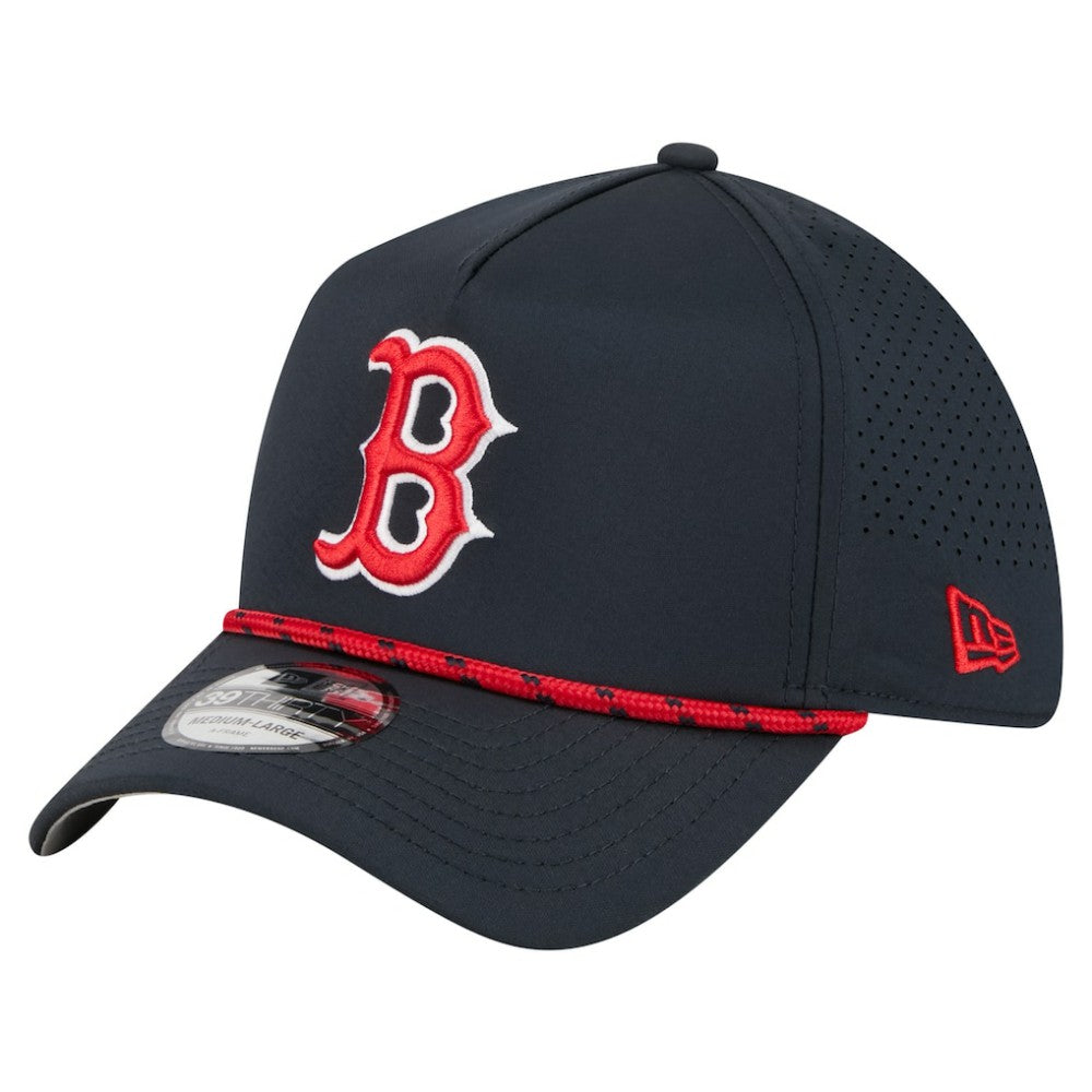 MLB Boston Red Sox New Era 39THIRTY A-Frame Perforated Flex Hat