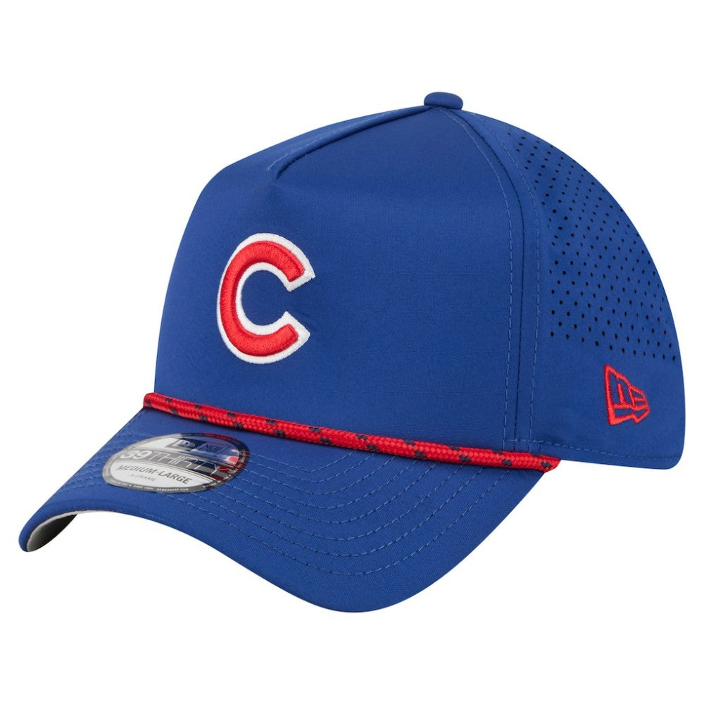 MLB Chicago Cubs New Era 39THIRTY A-Frame Perforated Flex Hat