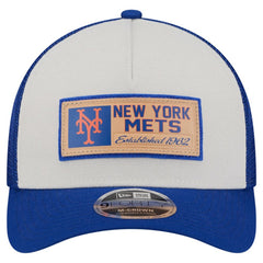 MLB New York Mets New Era Text A-Frame Trucker 9FORTY Hat