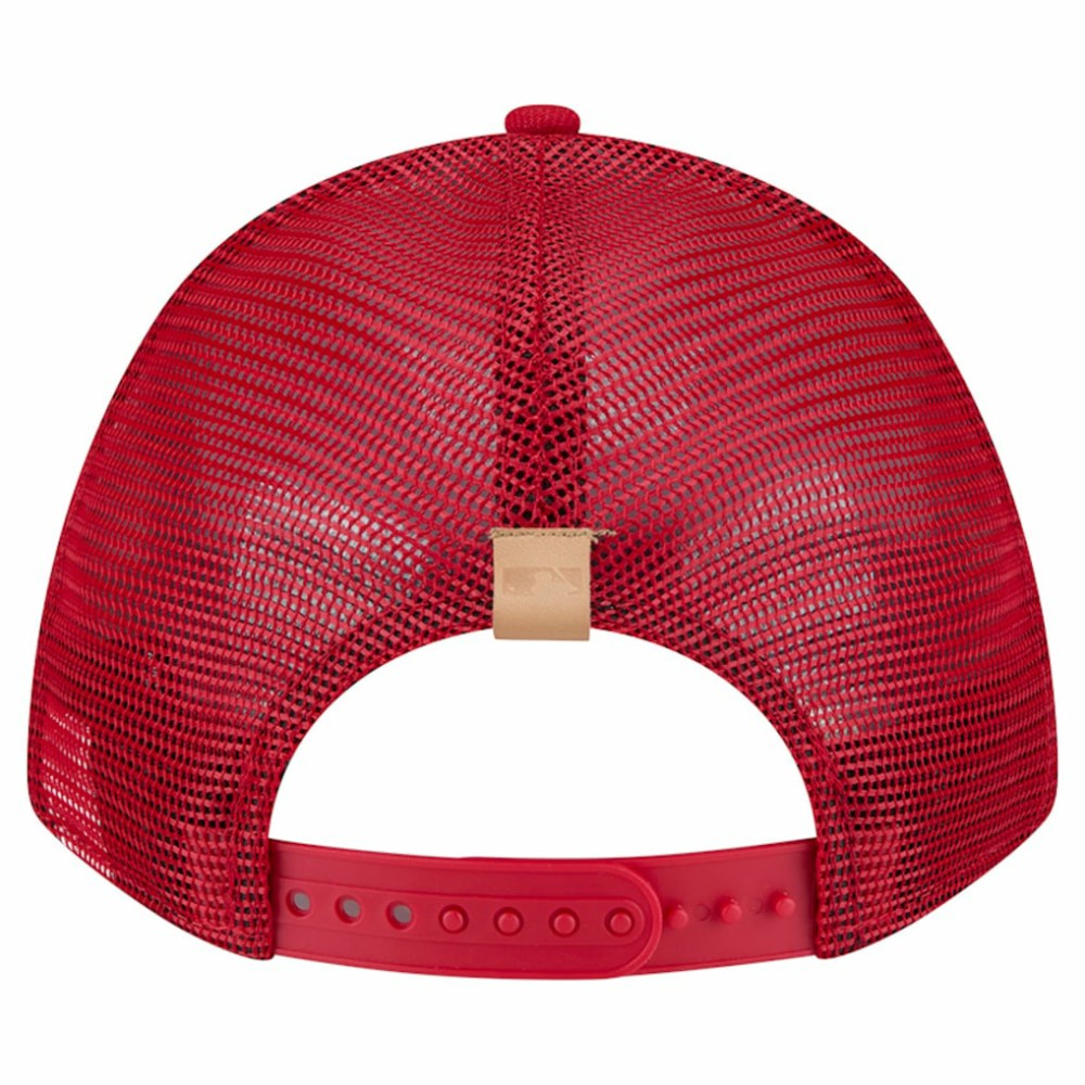 MLB Philadelphia Phillies New Era Text A-Frame Trucker 9FORTY Hat