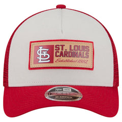 MLB St. Louis Cardinals New Era Text A-Frame Trucker 9FORTY Hat