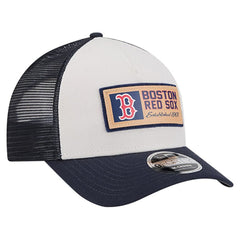 MLB Boston Red Sox New Era Text A-Frame Trucker 9FORTY Hat