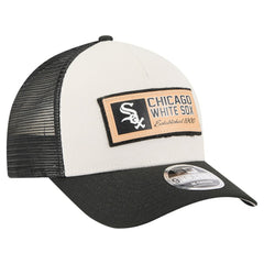 MLB Chicago White Sox New Era Text A-Frame Trucker 9FORTY Hat