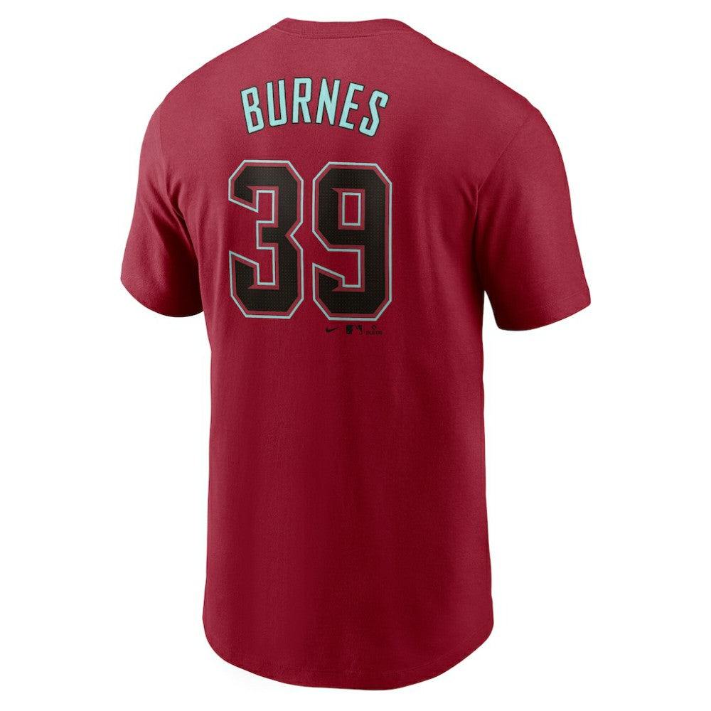 MLB Corbin Burnes Arizona Diamondbacks Nike Fuse Name & Number T-Shirt