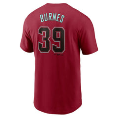 MLB Corbin Burnes Arizona Diamondbacks Nike Fuse Name & Number T-Shirt