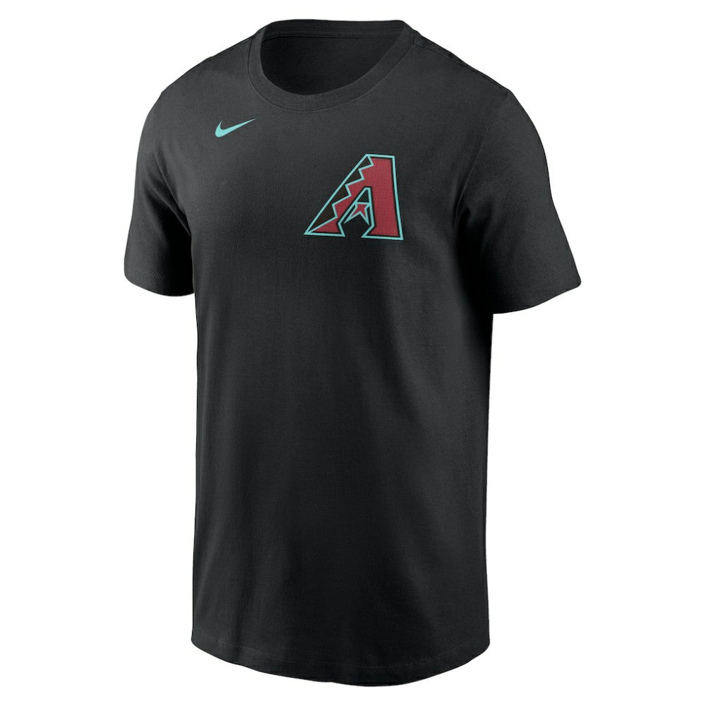 MLB Corbin Burnes Arizona Diamondbacks Nike Fuse Name & Number T-Shirt